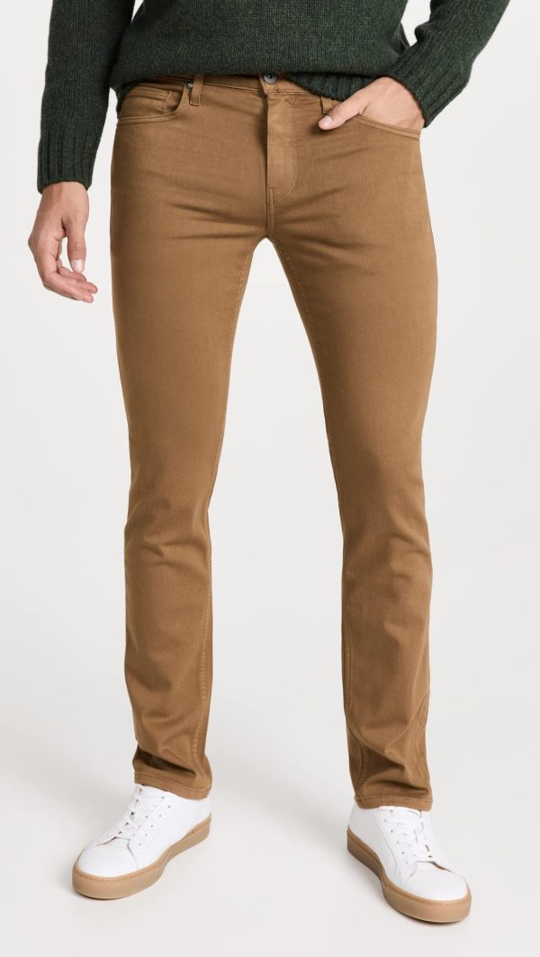 Men's Slim Fit Brown Jeans