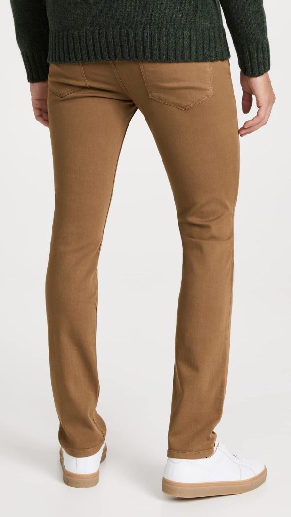 Men's Slim Fit Brown Jeans