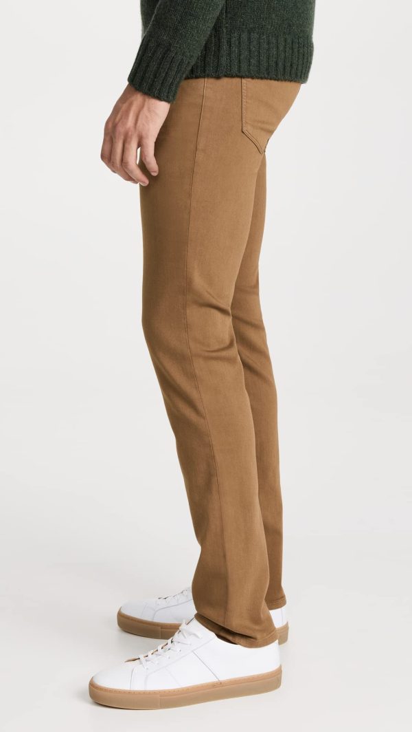 Men's Slim Fit Brown Jeans