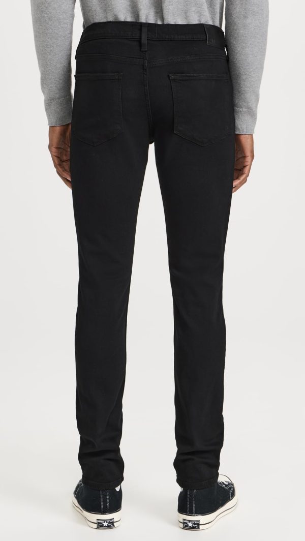 Men's black slim jeans