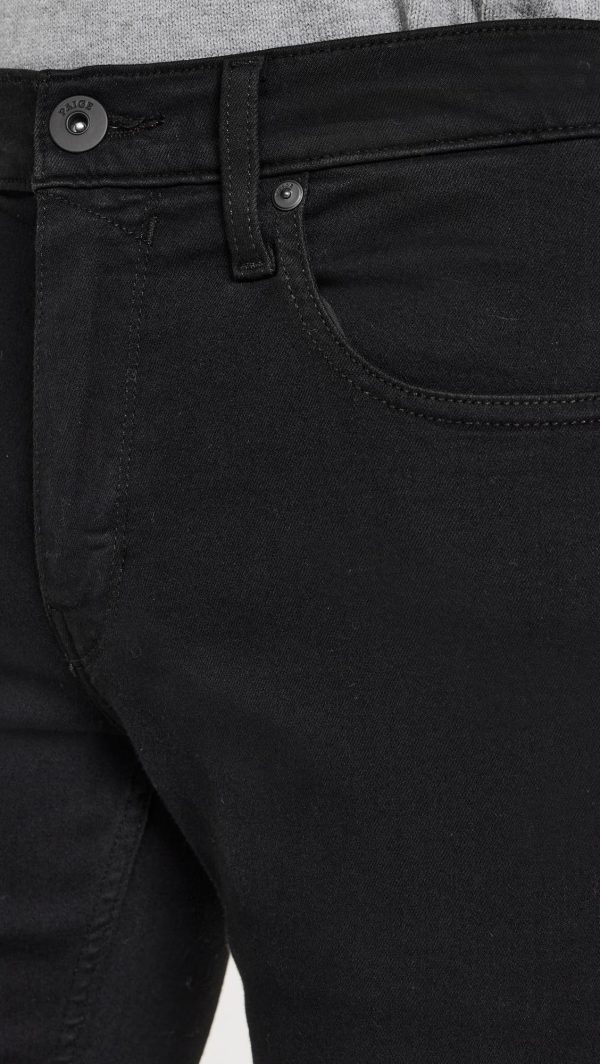 Men's black slim jeans